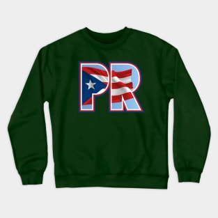 Orgullo Boricua - Puerto Rico - Bandera Crewneck Sweatshirt